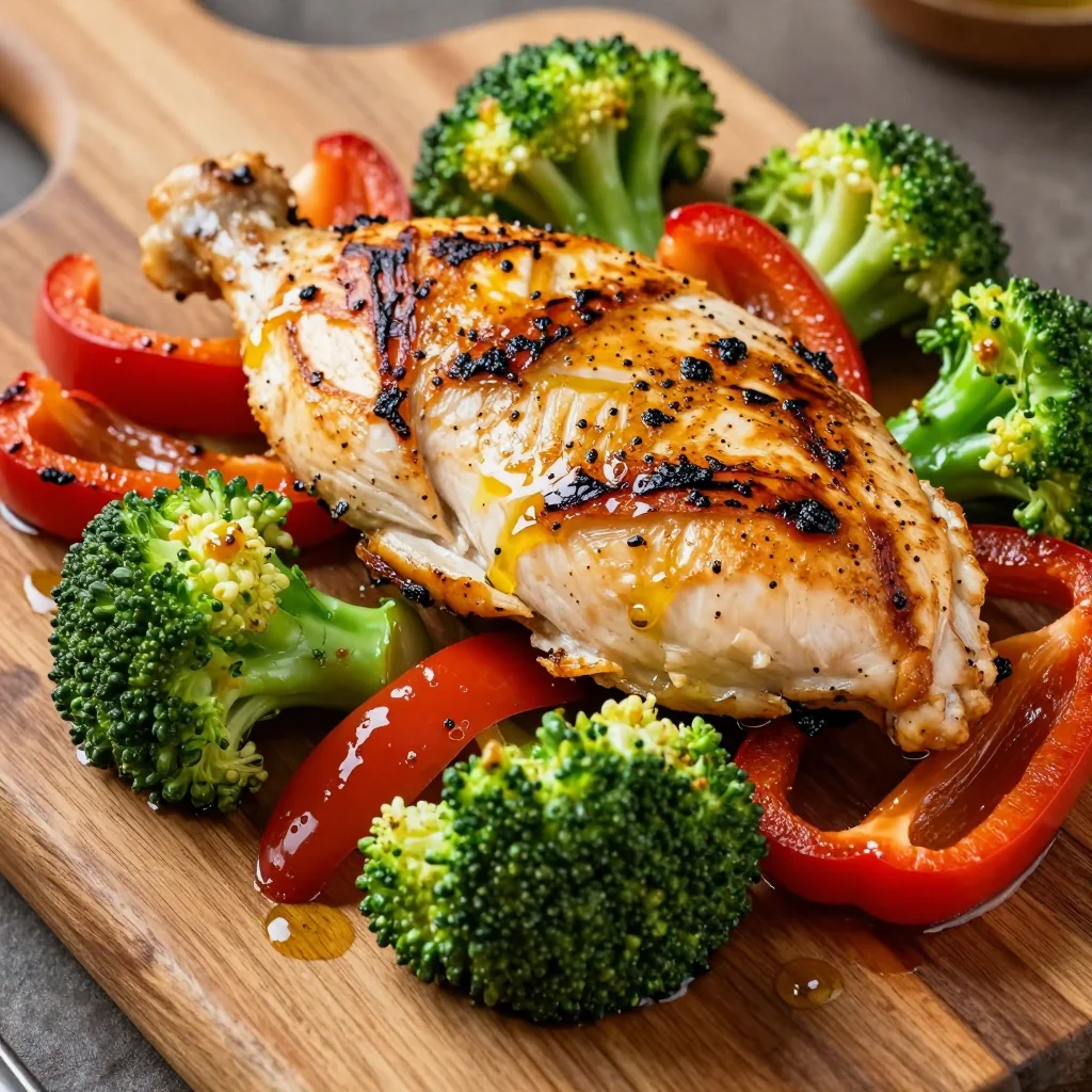 Keto Chicken and Veggies for NFL Playoff Sundays