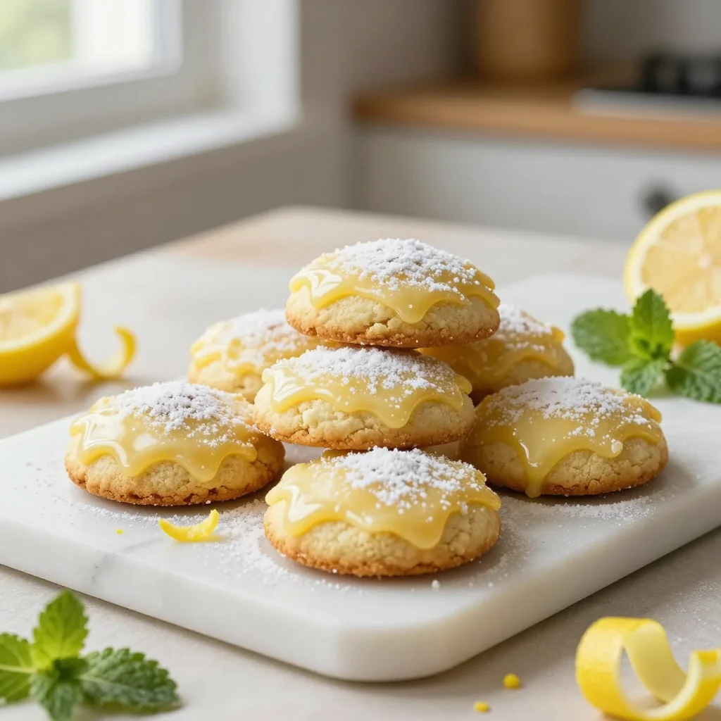 Ricotta Cookies with Lemon Glaze