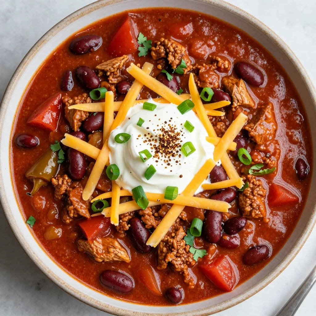 Easy Turkey Chili That Is Perfect For Meal Prep