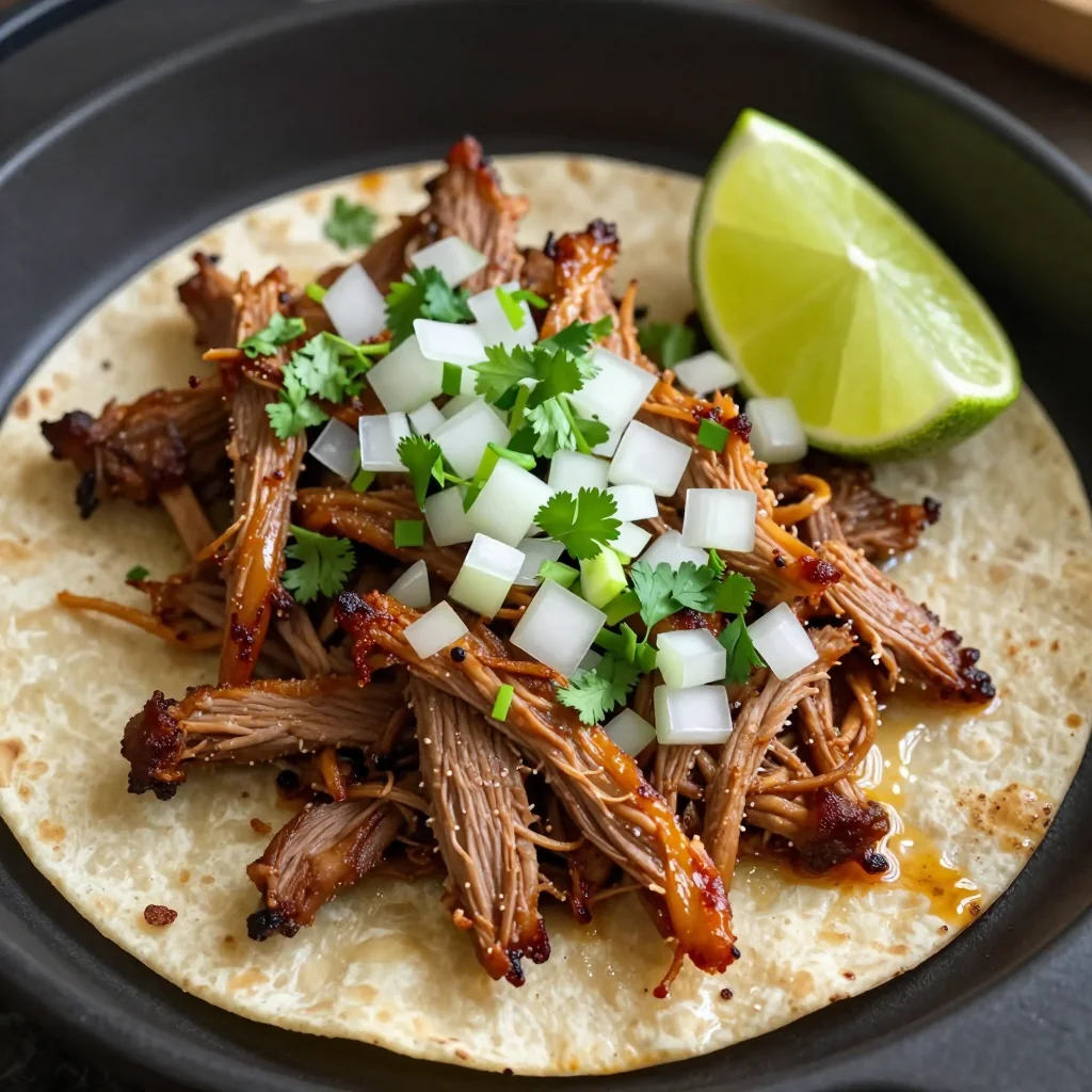 Crispy Slow Cooker Pork Carnitas for Martin Luther King Day