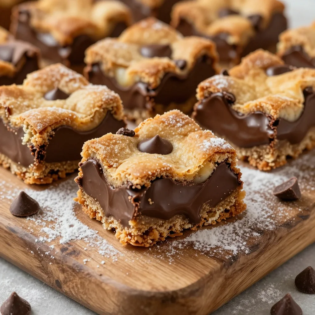 Warm Chocolate Chip Blondies for a Sweet Treat
