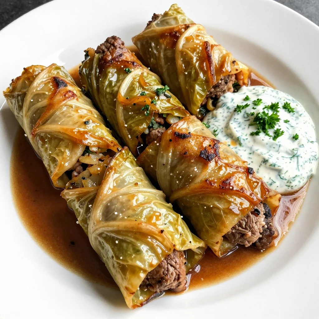 Quick Weeknight Freezer Beef and Cabbage Rolls