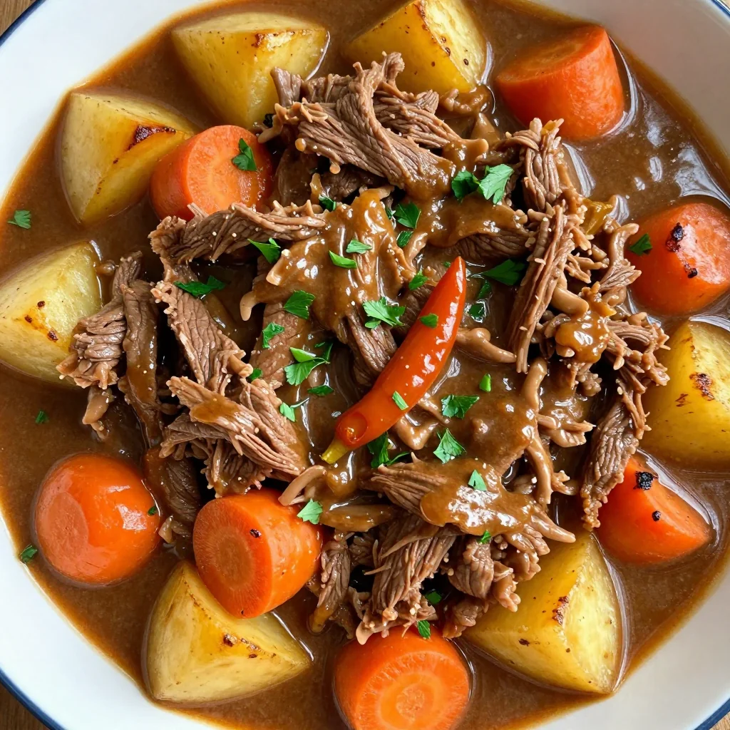Easy Slow Cooker Mississippi Pot Roast That Feeds A Crowd