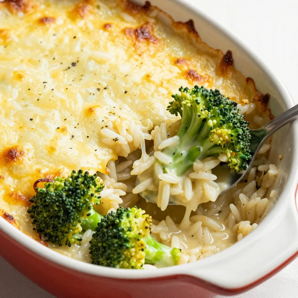 Cheesy Broccoli Rice Casserole Family Comfort Classic