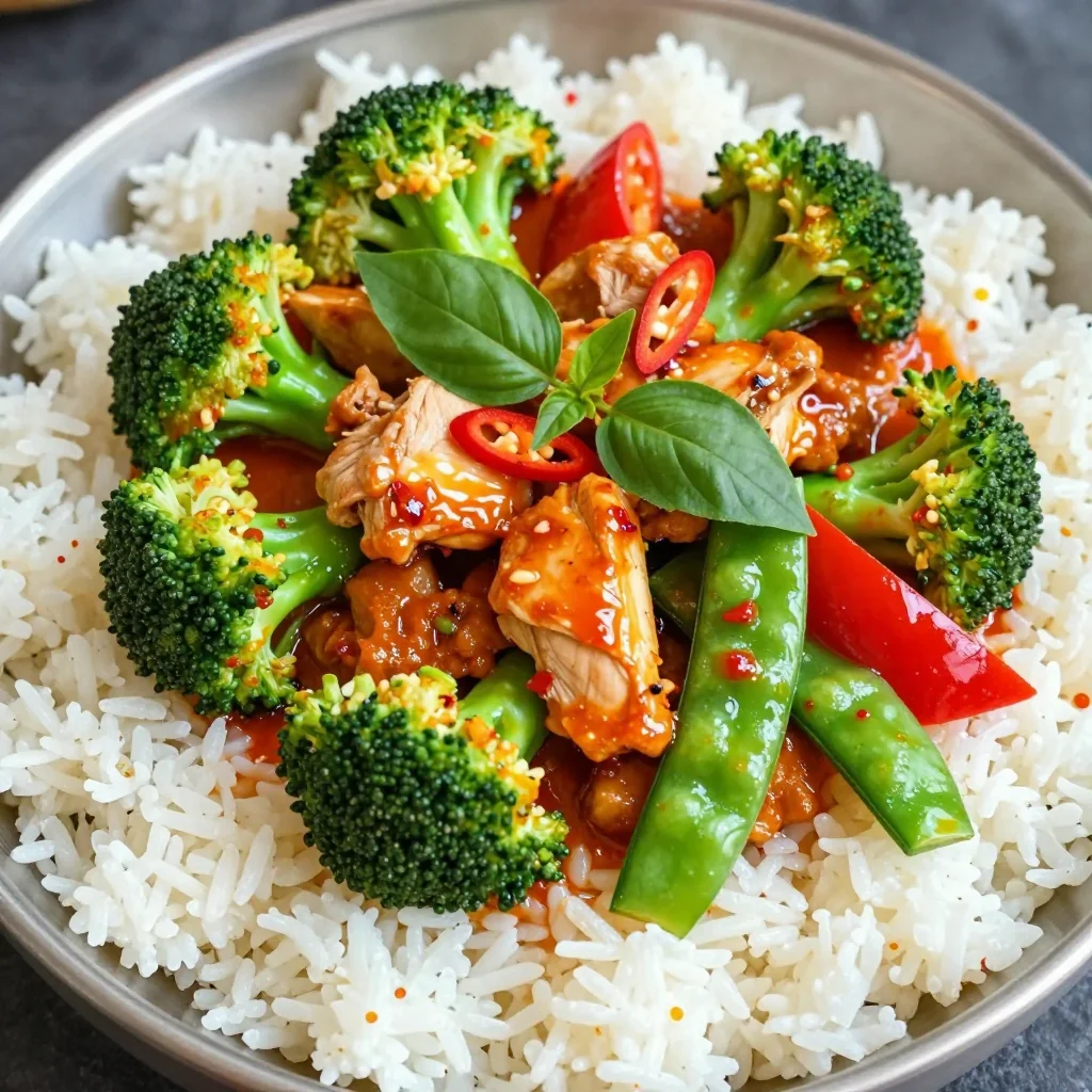 Freezer Prep Thai Red Curry with Chicken and Veggies