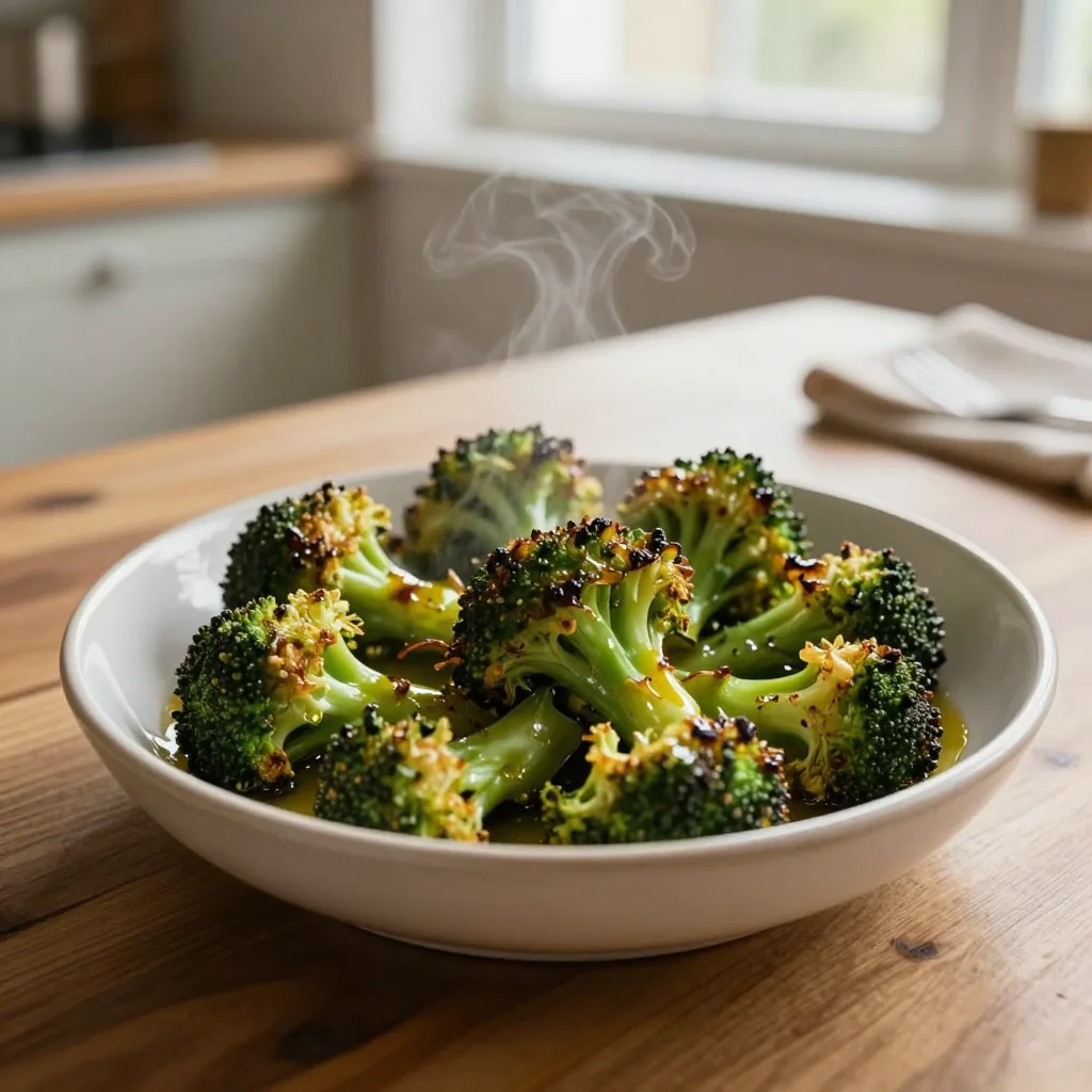 Roasted Broccoli with Garlic