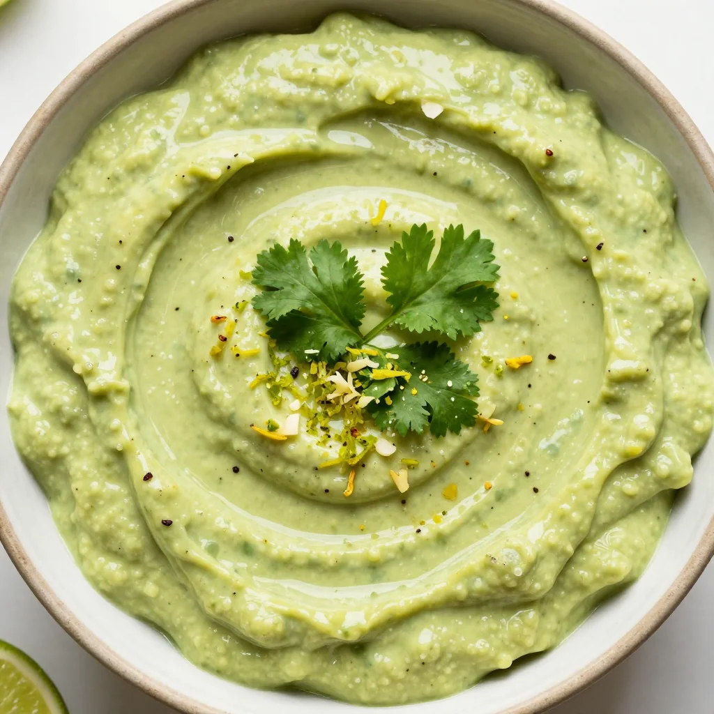 Creamy Avocado Lime Dressing for Meal Prep Salad Base