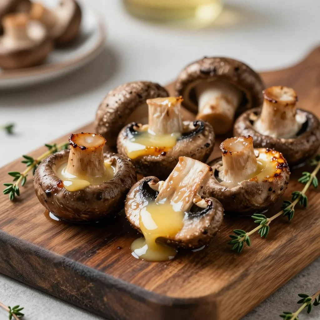 Garlic Butter Mushrooms with Thyme