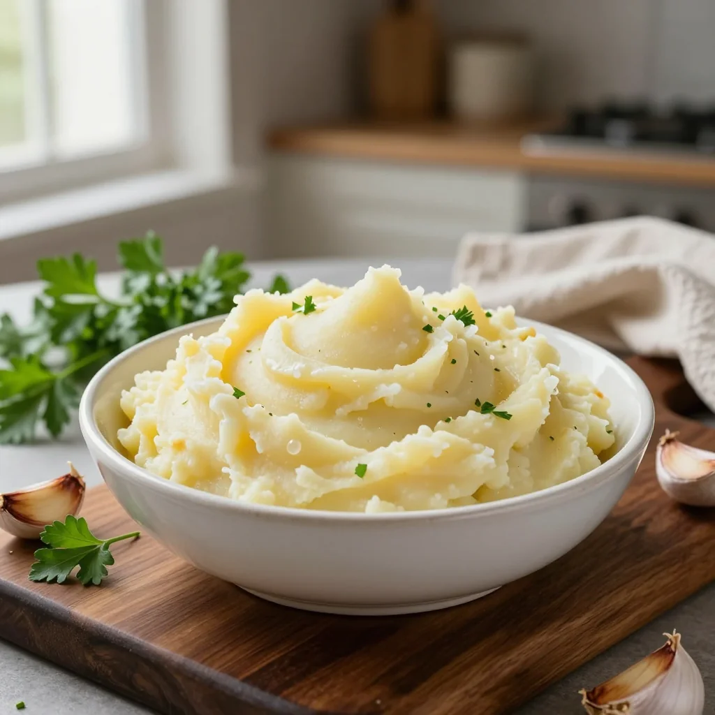 Mashed Potatoes with Garlic