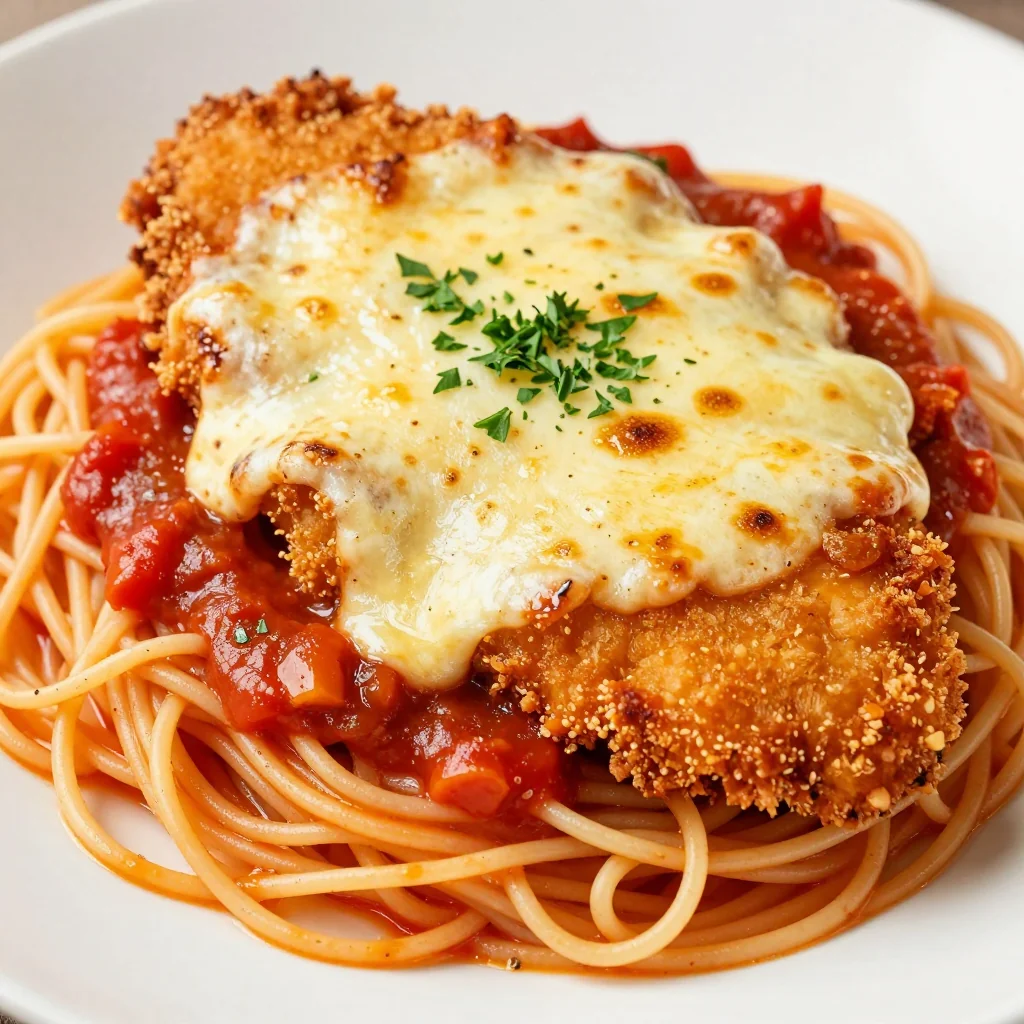 Kid-Friendly Baked Chicken Parmesan with Marinara