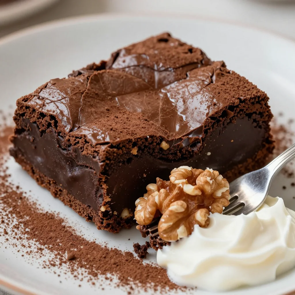 Clean Eating Flourless Brownies That Are Fudgy and Rich
