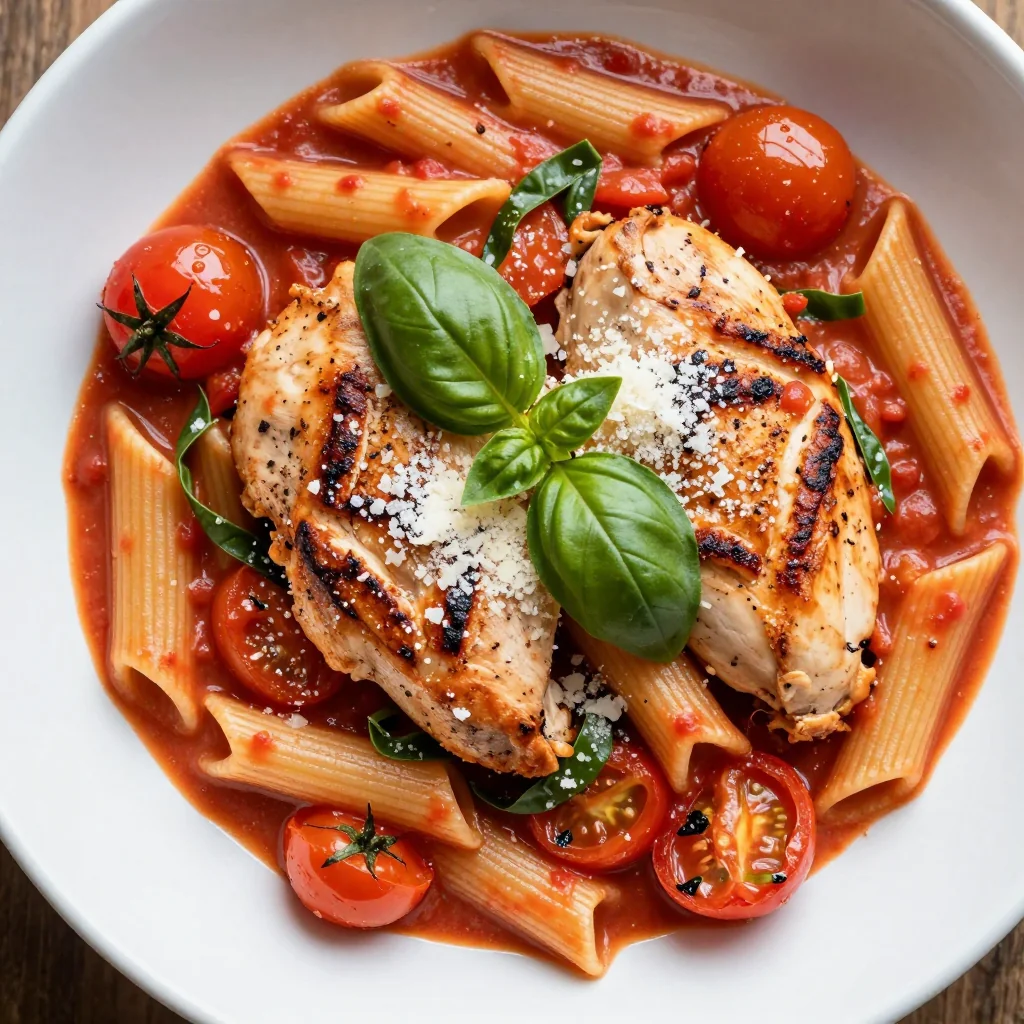 Quick 20 Minute Creamy Tomato Basil Pasta
