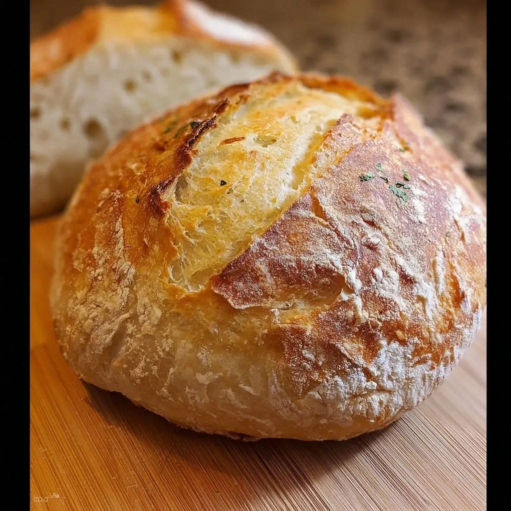 4-Ingredient Artisan Bread Rec