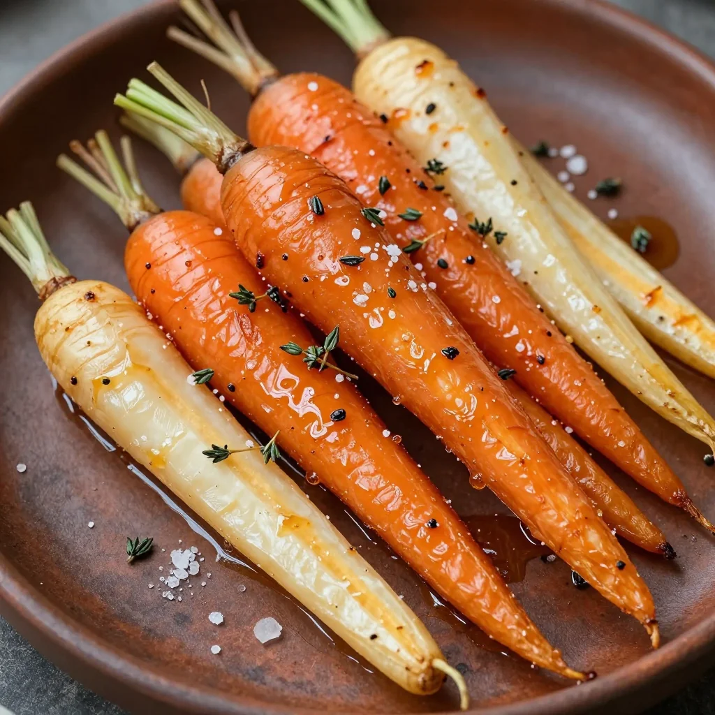 mapleglazed roasted carrots and parsnips for cozy winter sides