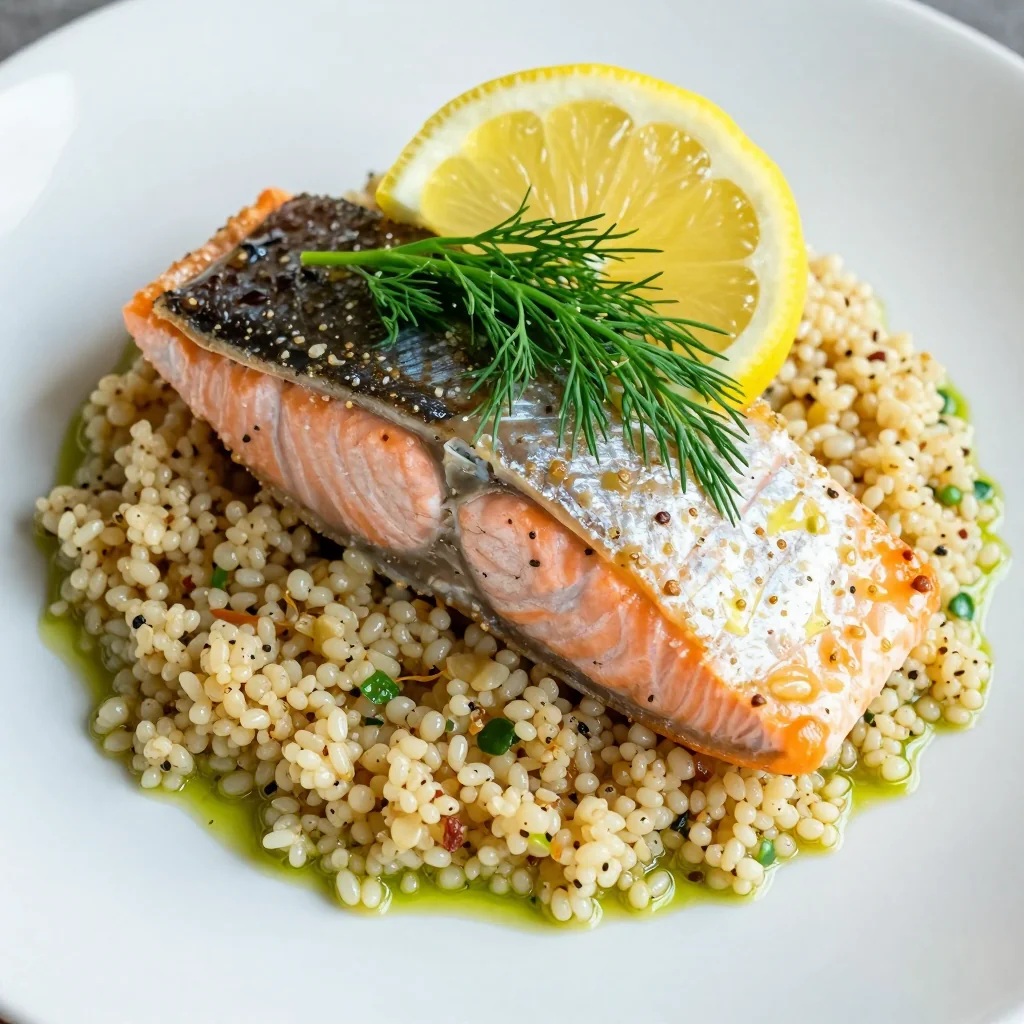 Clean Eating Lemon Dill Salmon for a 20-Minute Dinner