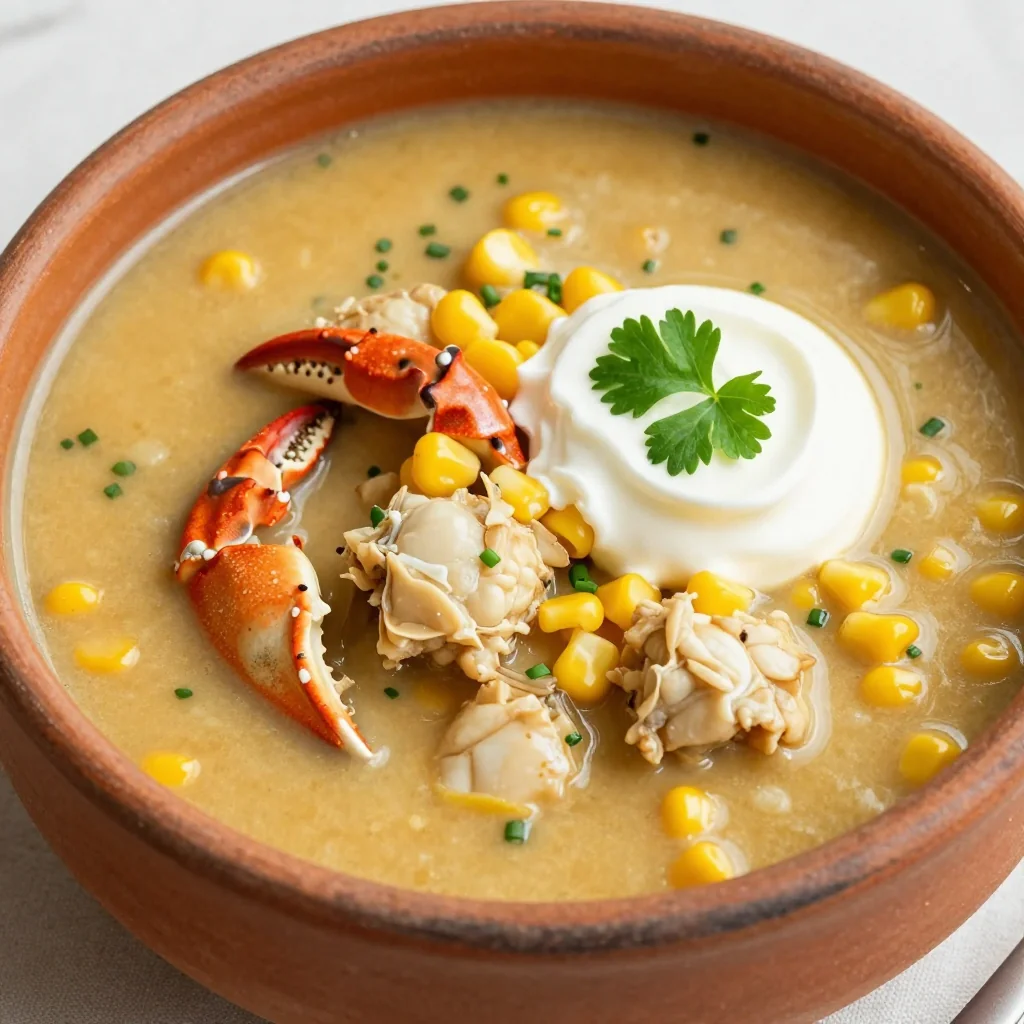 Southern Corn and Crab Soup for a Coastal Dinner