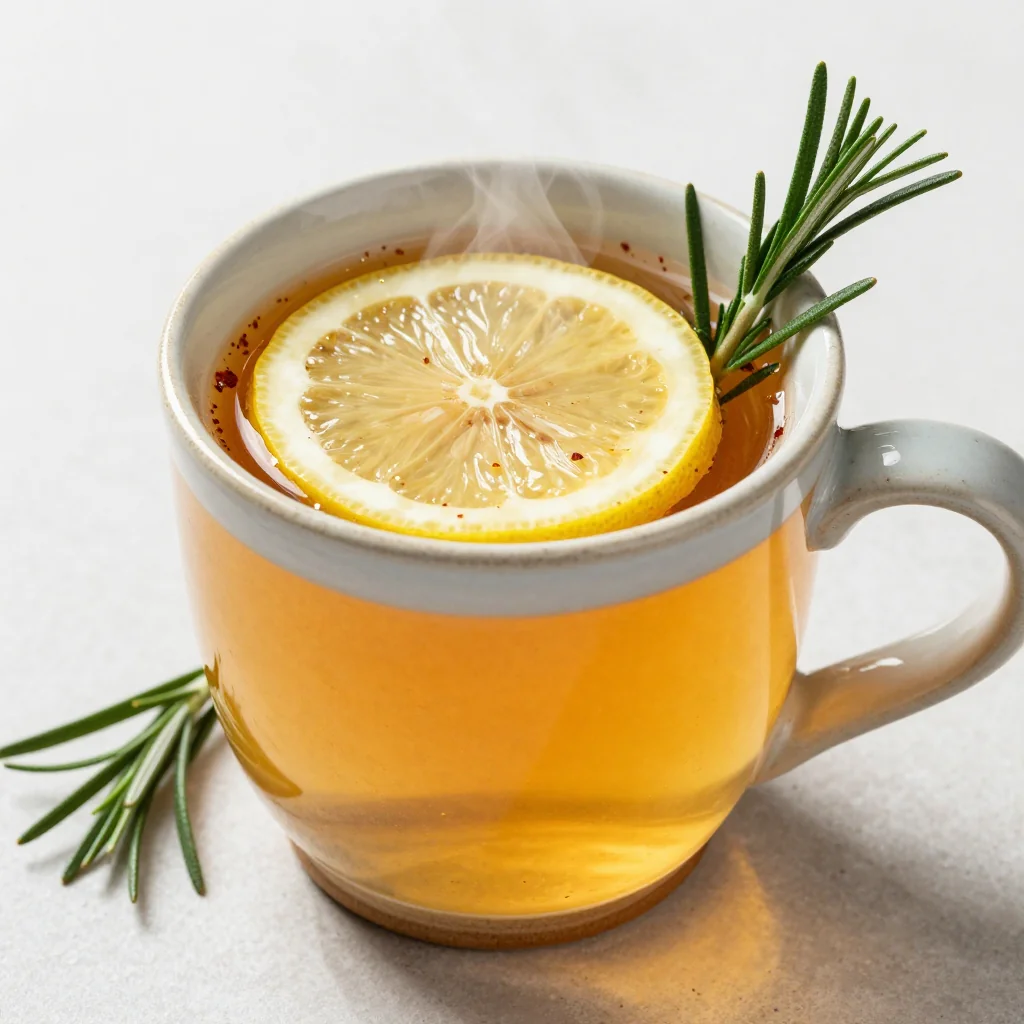 Spicy Lemon Cayenne Detox Tea For Winter Wellness