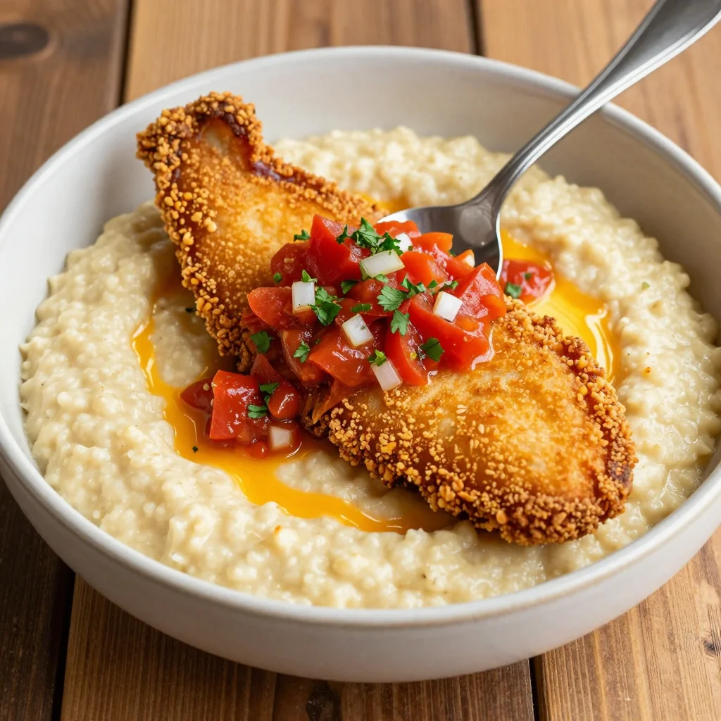 Southern Catfish and Grits for MLK Day Brunch