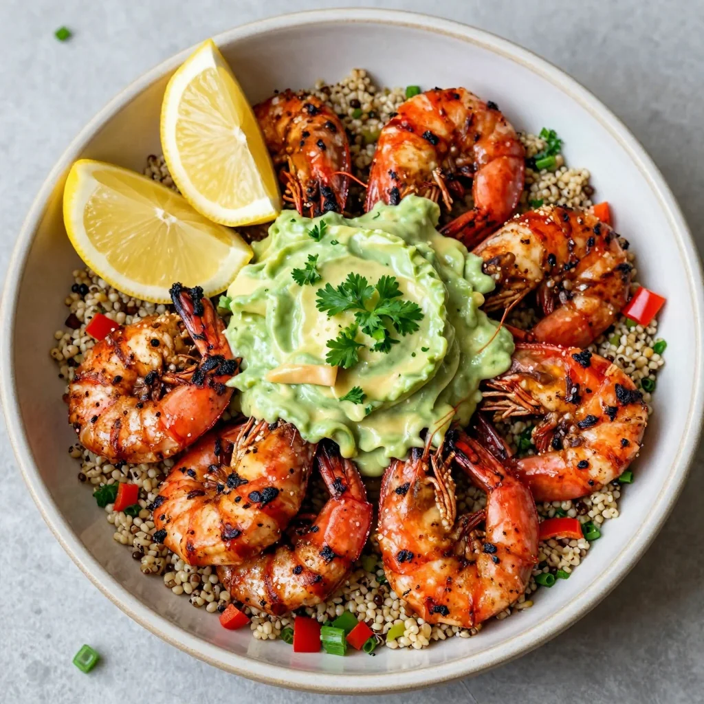 Meal Prep Cajun Blackened Shrimp with Quinoa