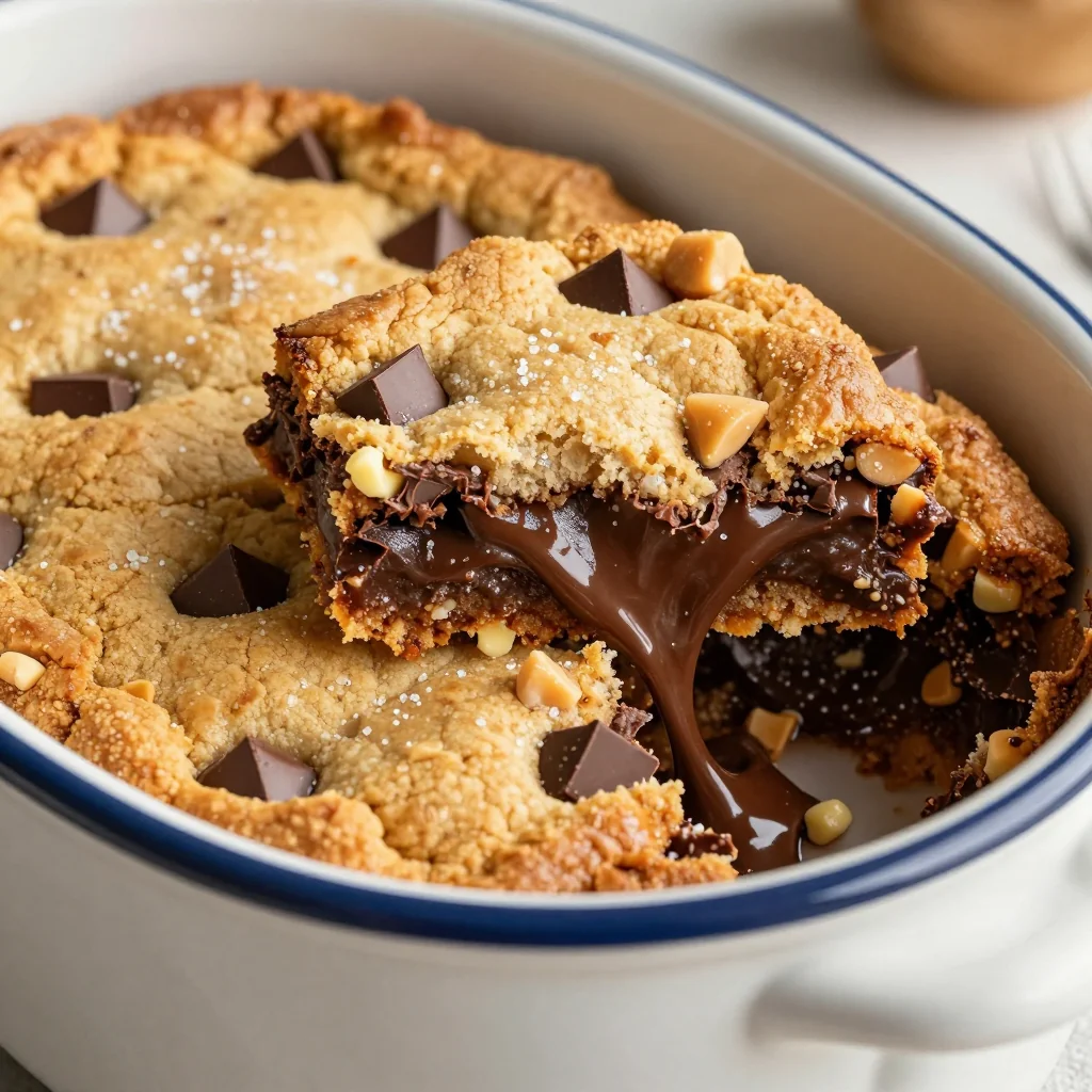 Indulgent Slow Cooker Chocolate Chip Cookie Bars