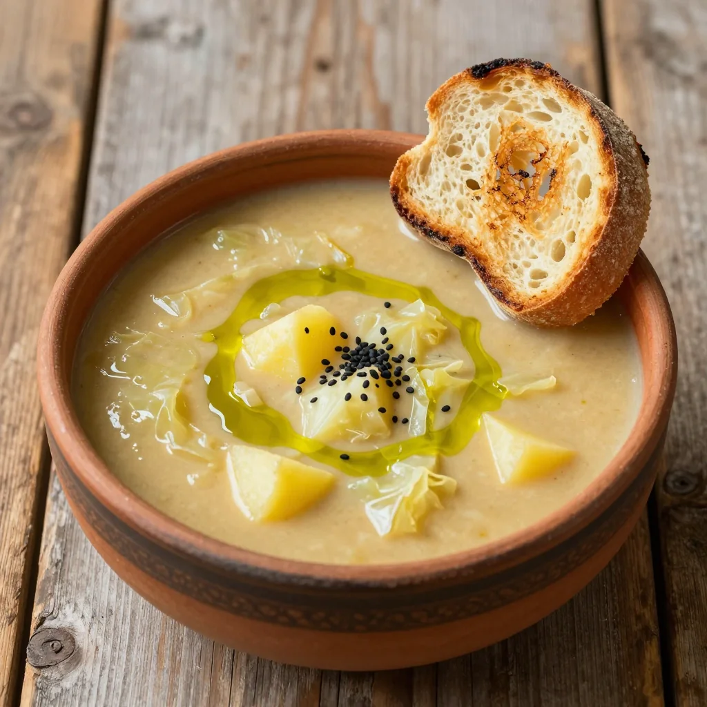 Pantry Clean Out Creamy Cabbage And Potato Soup