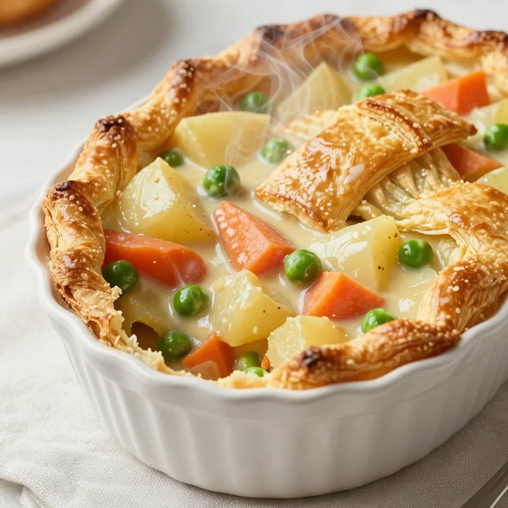 Freezer-Friendly Veggie Pot Pie for January Meal Prepping