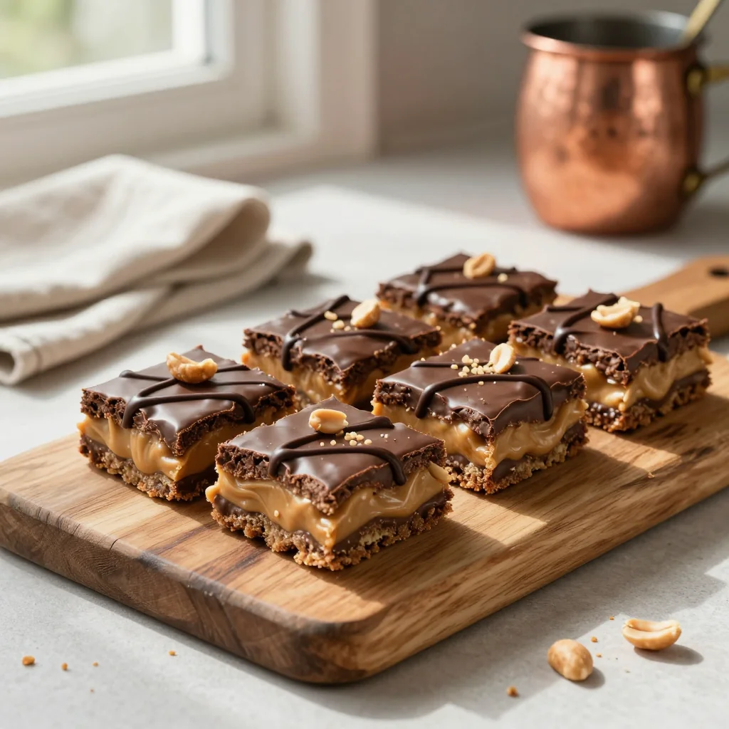 Chocolate Peanut Butter Bars