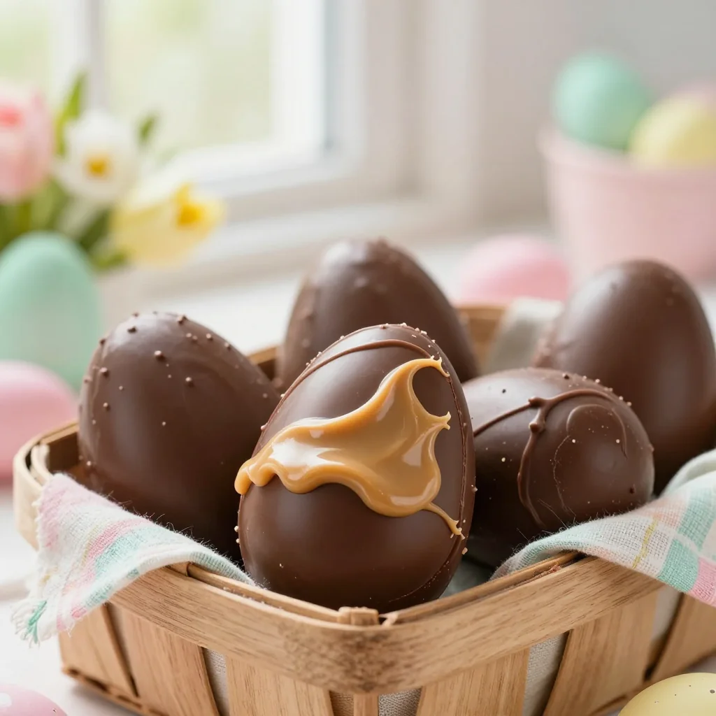 Chocolate Peanut Butter Eggs Easter Treat