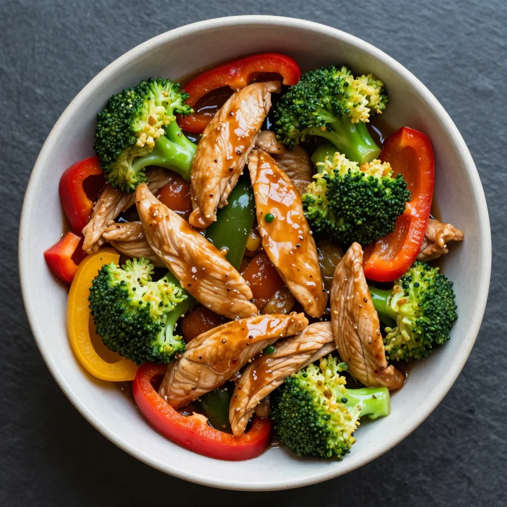 Keto Chicken Stir Fry Freezer Meal for Winter Dinners