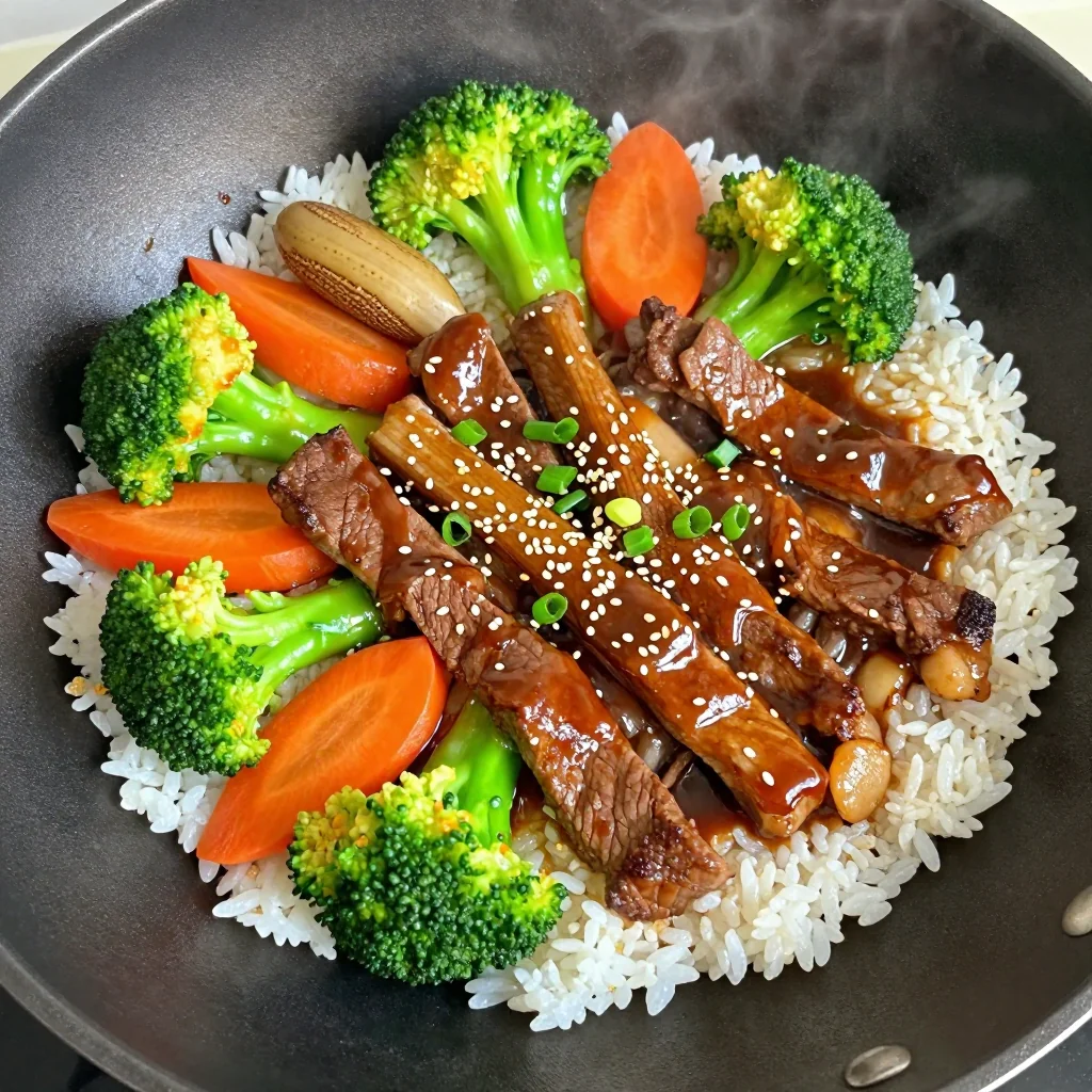 Pantry Clean-Out Beef and Broccoli Stir Fry