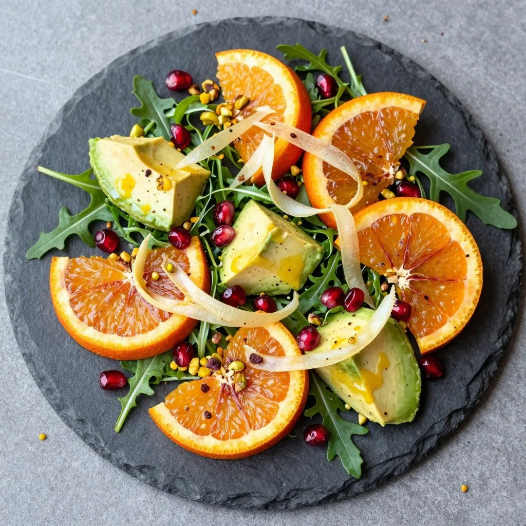 Winter Detox Blood Orange And Fennel Salad