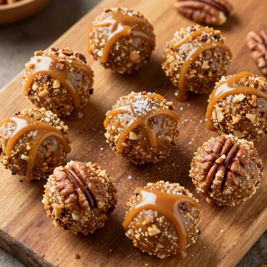 Salted Caramel Protein Balls For Gym Days