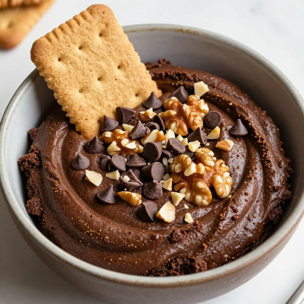 Indulgent Brownie Batter Dip for Game Day Sweet Tooth