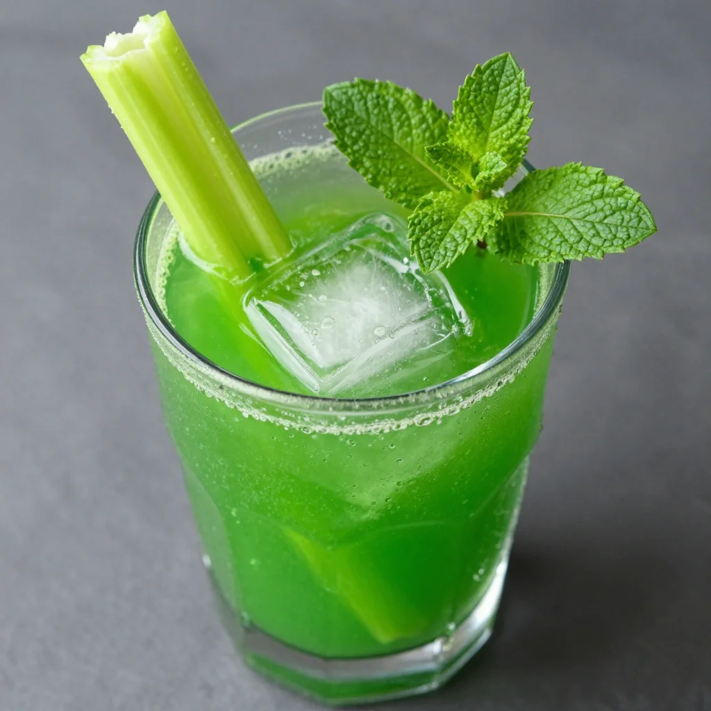 Glowing Green Detox Juice After Holiday Indulgence