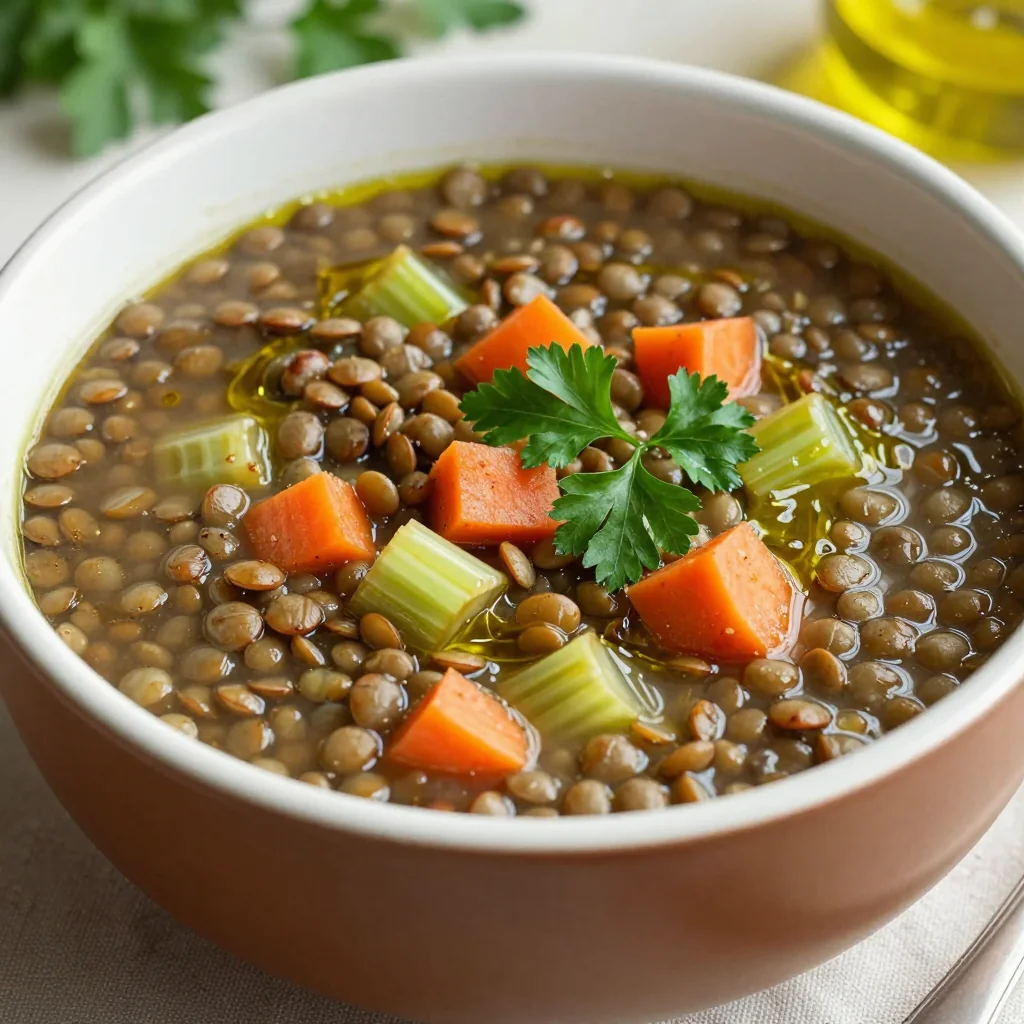 Cozy Hearty Lentil Soup for MLK Celebration