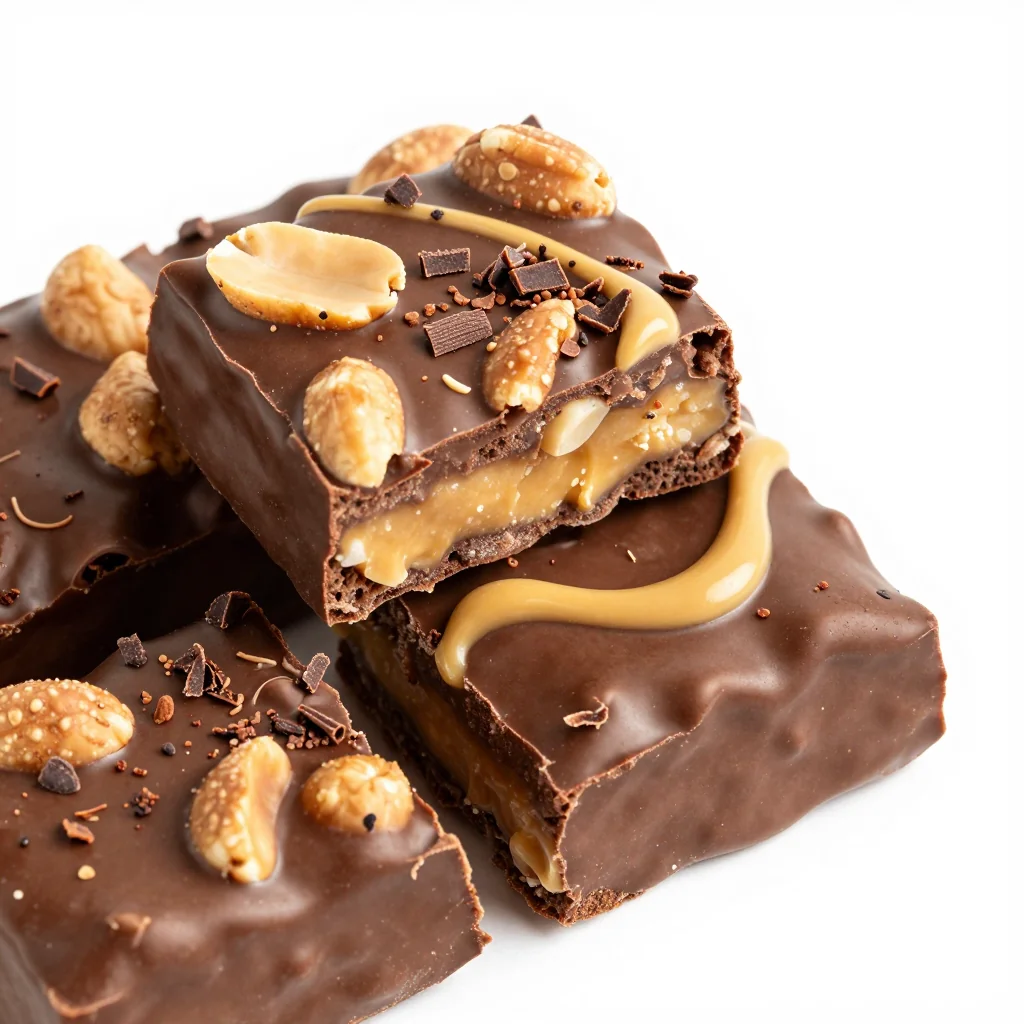 No Bake Chocolate Bars With Peanut Butter