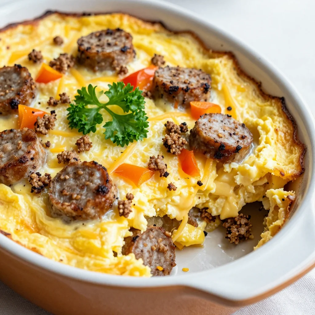 Make Ahead Breakfast Casserole For January Mornings