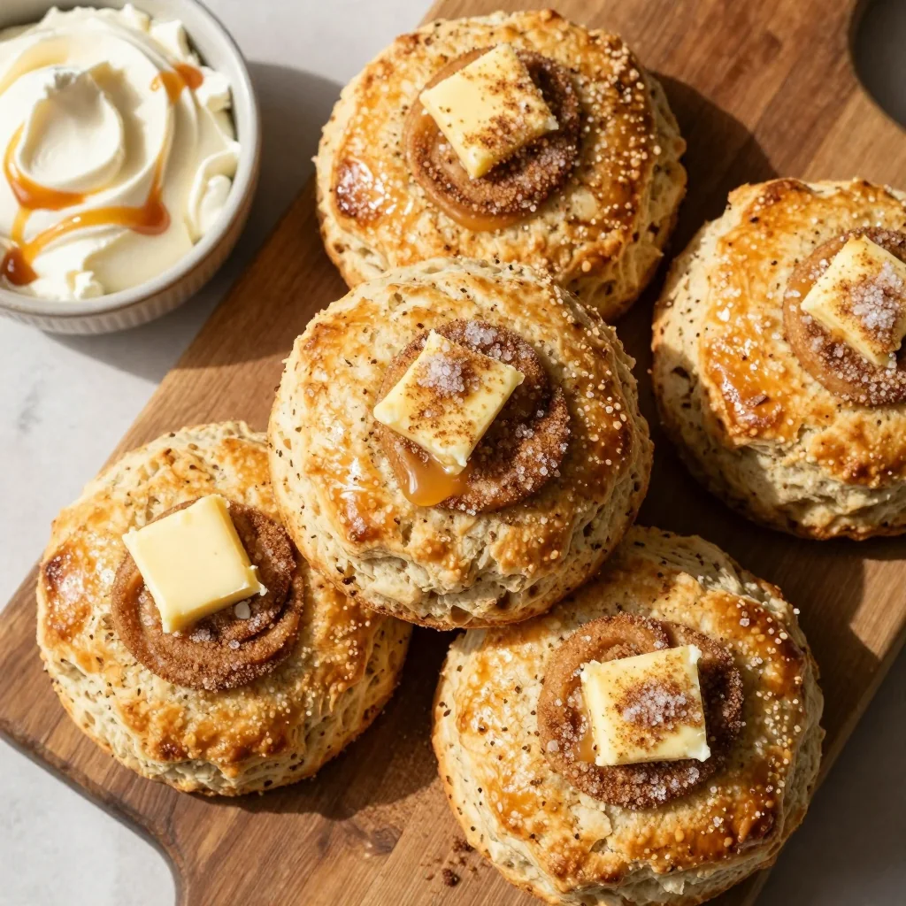 Warm Brown Sugar Cinnamon Scones for a Sweet Breakfast