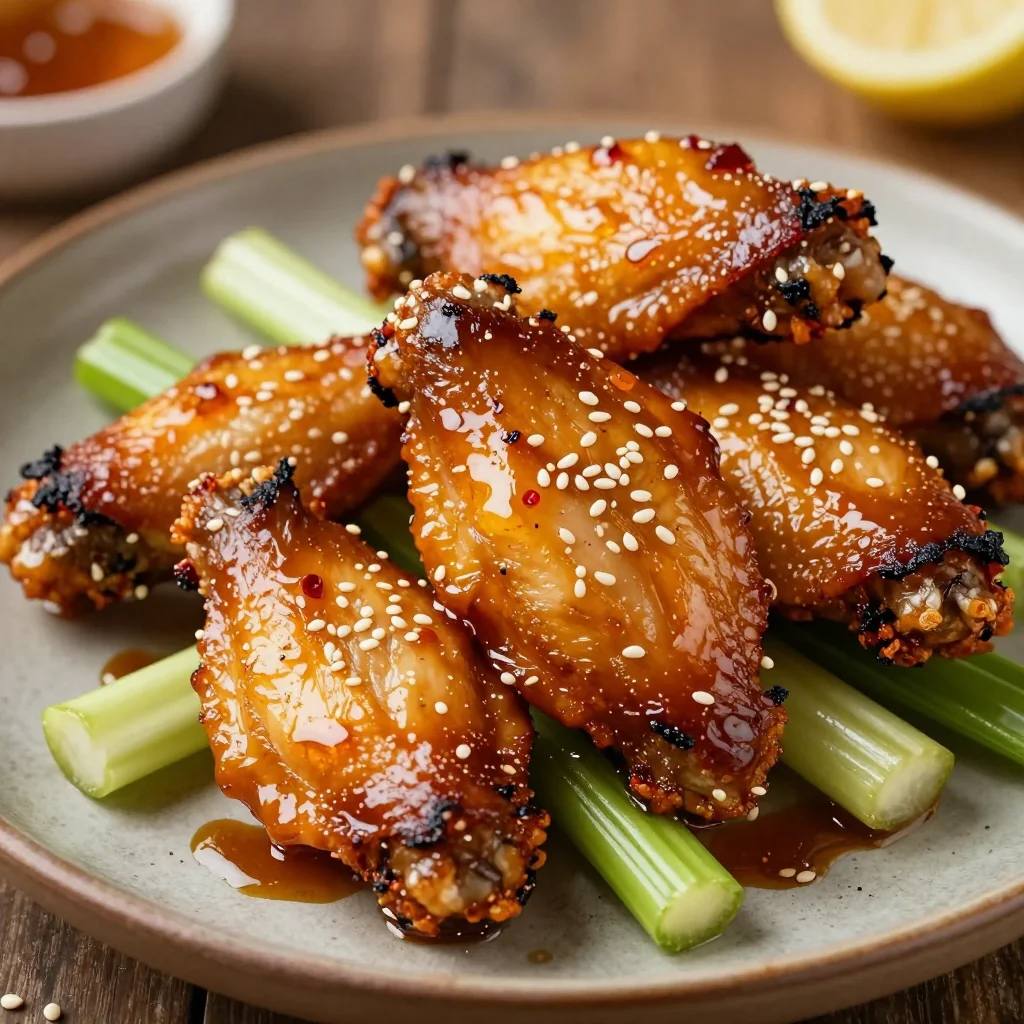 Spicy Honey Glazed Wings for the Ultimate Playoff Party