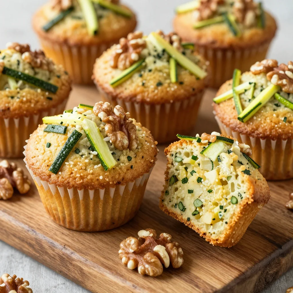 Freezer Prep Breakfast Muffins with Zucchini for Healthy Mornings