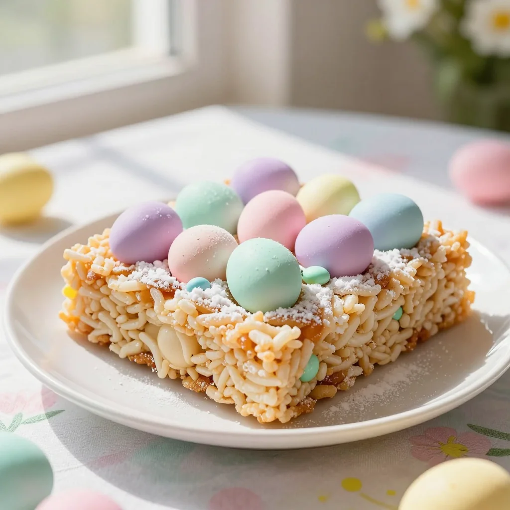 Easter Egg Rice Krispie Treats