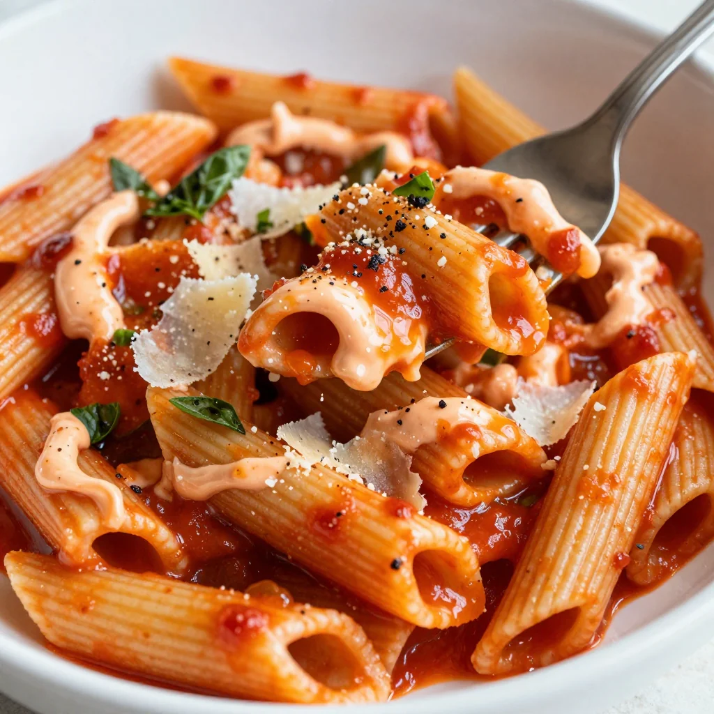 Spicy Slow Cooker Vodka Sauce Pasta for Weeknights