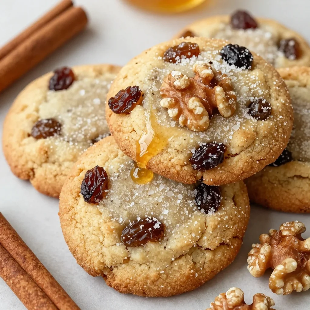 Warm Spiced Apple Cider Breakfast Cookies for a Snack