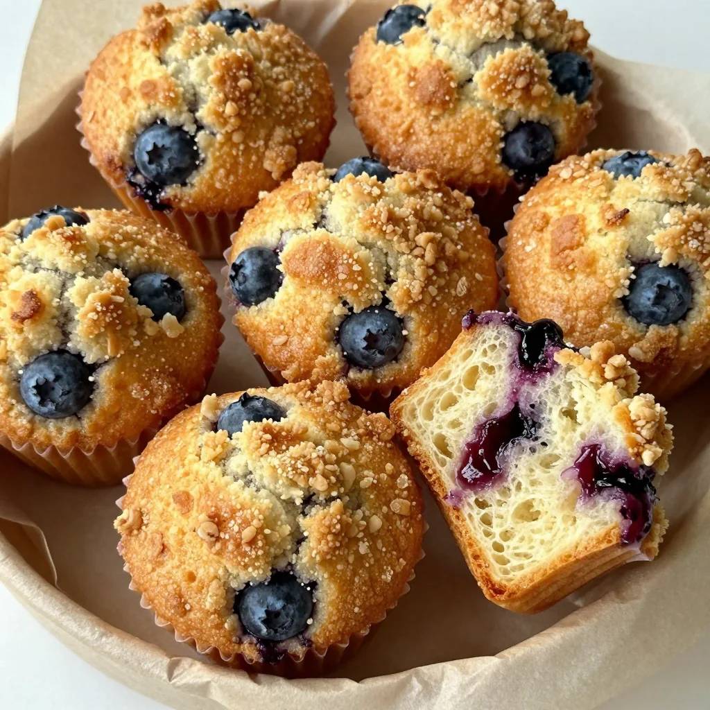 Freezer-Friendly Blueberry Muffins for Breakfast on the Go