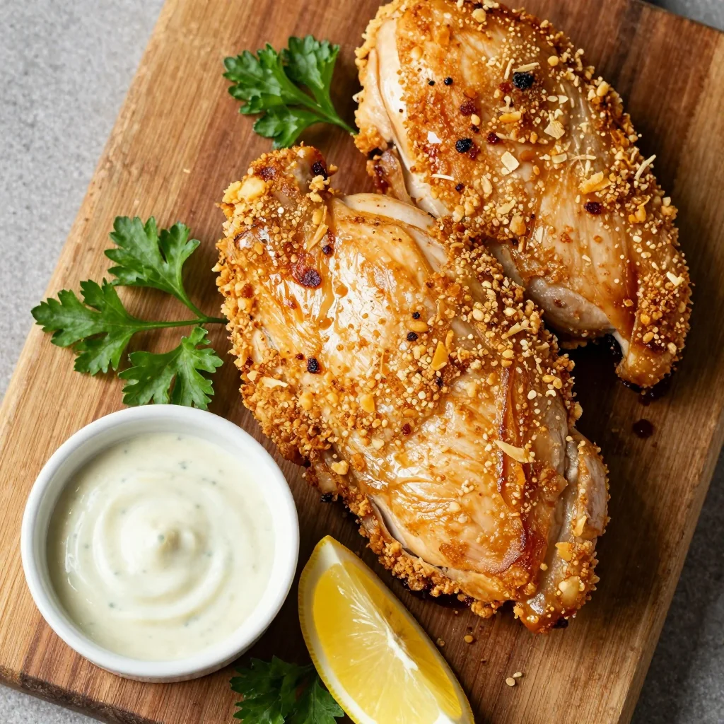 Baked Parmesan Crusted Chicken for a Crispy Dinner