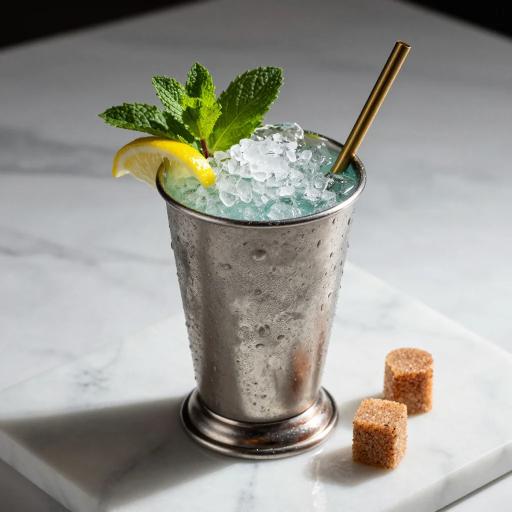 Mint Julep Mocktail Non Alcoholic