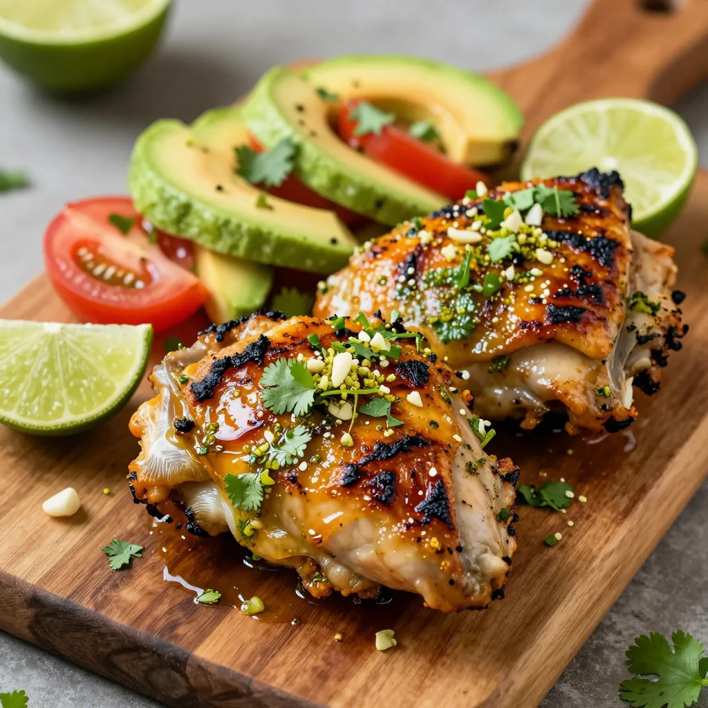Keto Garlic Lime Grilled Chicken for Zesty January Eats