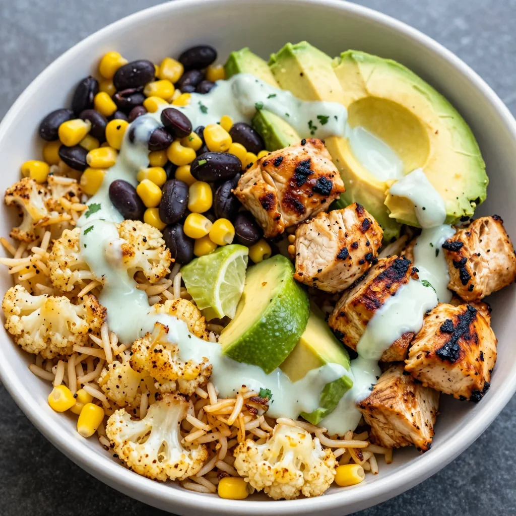 Freezer Friendly Cauliflower Rice Bowls For Meal Prep