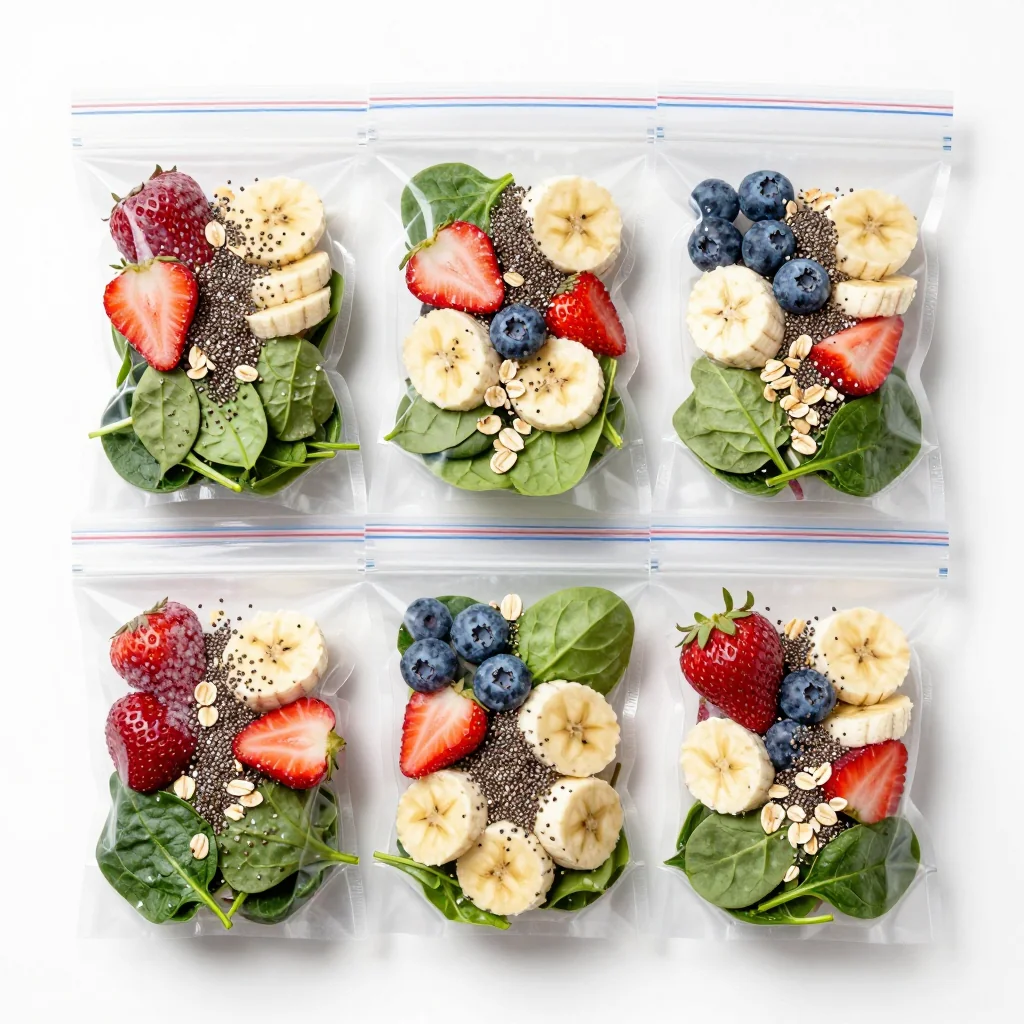 Freezer Friendly Breakfast Breakfast Breakfast Breakfast Smoothie Packs