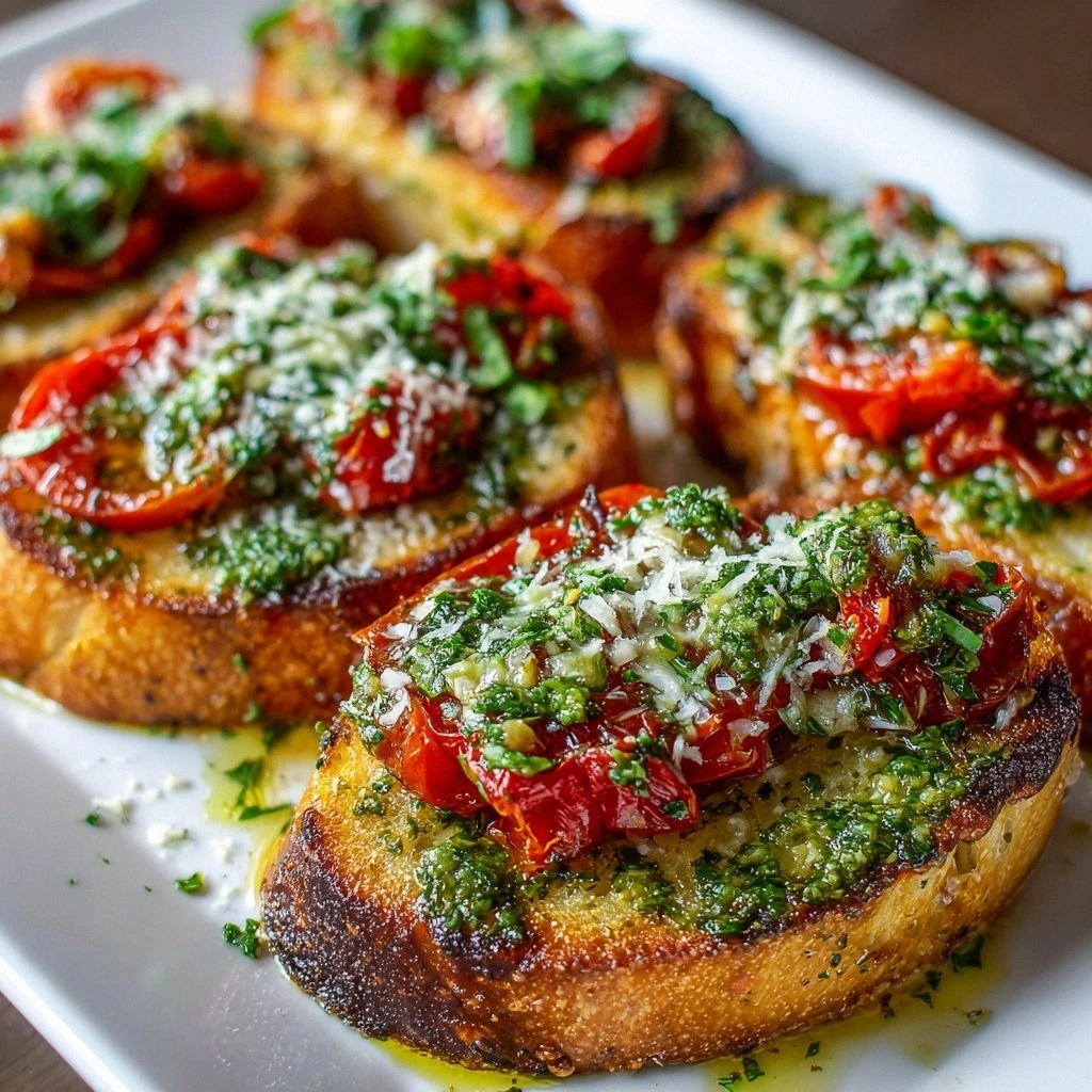 5-Ingredient Pesto Tomato Sour